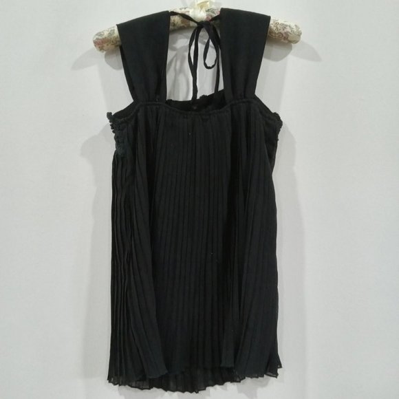 Black flowy tank top - Picture 3 of 4
